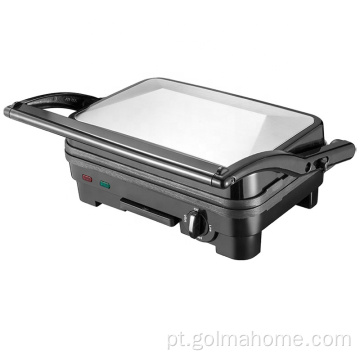 Grande tamanho Grill destacável para lavagem de louça segura com placa reversível Dois lado usando grade elétrica pan fritadeira grade grade